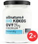 Allnature Bio Kokosový olej 2 x 200ml - Olej