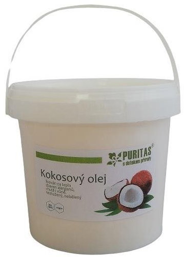Puritas Kokosový olej 1000ml - Oil - Main image