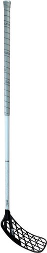 Salming Flow Ultralite JR 32 Grey/Black 87 right - Floorball Stick - Main image