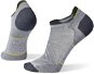 Smartwool Run Zero Cushion Low Ankle Socks Light Grey, size 42 - 45 - Socks