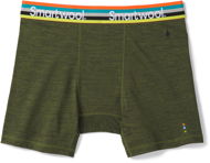 Smartwool M Merino Sport Boxer Brief Boxed Moss Green Heather S - Boxerky