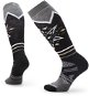 Smartwool W Ski Fc Mountain Sf Pattern Otc - Rec Black L - Ponožky