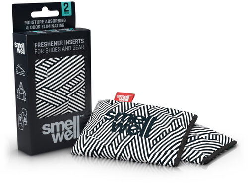 SmellWell Active Deodoriser Geometric Grey - Shoe Odour Absorber - Main image