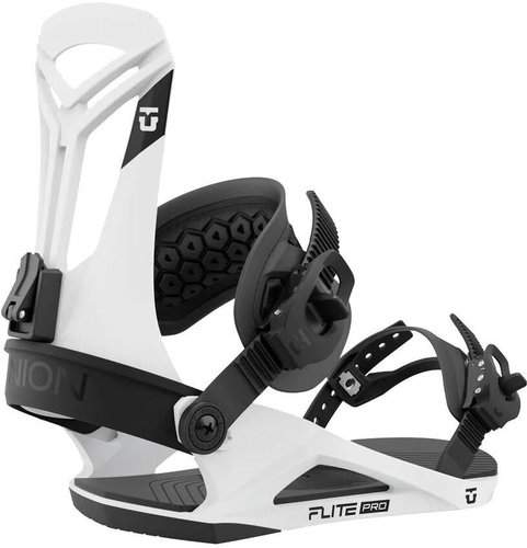 UNION Flite Pro White L - Snowboard Bindings - Main image