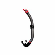 Aqua Lung Snorkel AIR DRY silver, black mouthpiece - Snorkel