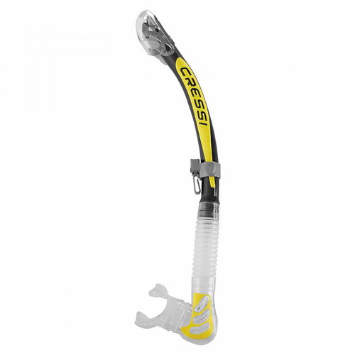CRESSI Snorkel Alpha ultra dry yellow - Snorkel - Main image