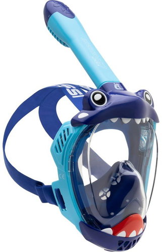 Cressi Full Face Mask Kiddy blue - Snorkel Mask - Main image