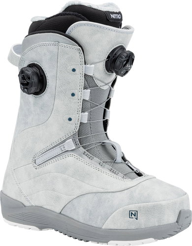 Nitro Crown BOA Grey size 40 EU / 260 mm - Snowboard Boots - Main image