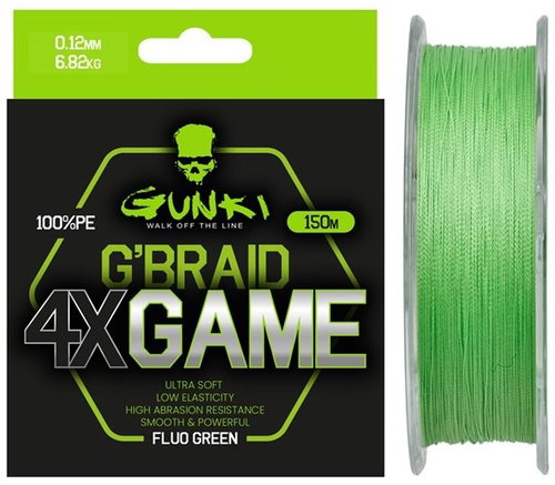 Gunki G Braid 4X Game 150 m 0,20 mm 11,36 kg - Rybářská šňůra - Main image