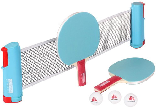 Meteor Set Rollnet table tennis set 2+3 blue 1 set - Table Tennis Set - Main image