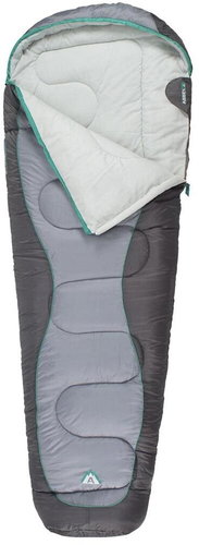 Abbey-camp Berlin 07 sleeping bag mummy anthracite, 1 pc - Sleeping Bag - Main image