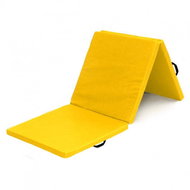 SEDCO folding three-piece 183 × 60 × 4 cm yellow - Gymnastic Mat
