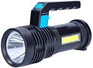Sollight LED nabíjecí svítilna s rukojetí a bočním světlem, 150 + 100 lm - Svítilna
