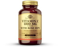 Solgar Vitamin C with rose hips 1000 mg, 100 tablets - Vitamin C