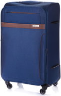 SOLIER STL 1316 Navy/Brown - Suitcase