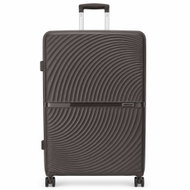 Solier Toride XXL 31”, velmi velký cestovní kufr, čokoládově hnědý - Suitcase