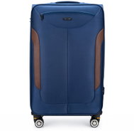 Solier Cestovní kufr 70 l, tmavě modro-hnědý - Suitcase