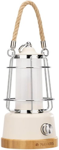 Sortland Lantern with powerbank - white - Lantern - Main image