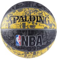NBA Graffiti outdoor sz.7 yellow - Basketbalová lopta