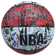 NBA Graffiti Outdoor Size 7 Red - Basketball