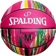 SPALDING MARBLE SERIES PINK SZ6 RUBBER BASKETBALL - Basketball