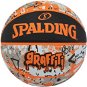 SPALDING ORANGE GRAFFITI SZ7 RUBBER BASKETBALL - Kosárlabda