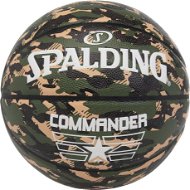 SPALDING COMMANDER CAMO SZ7 RUBBER BASKETBALL - Kosárlabda