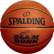 SPALDING SLAM DUNK ORANGE SZ7 RUBBER BASKETBALL - Kosárlabda