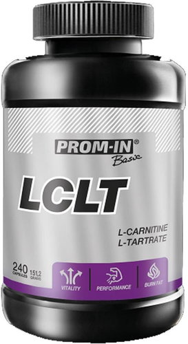 Prom-IN L-carnitine (LCLT) 240 capsules - Fat burner - Main image
