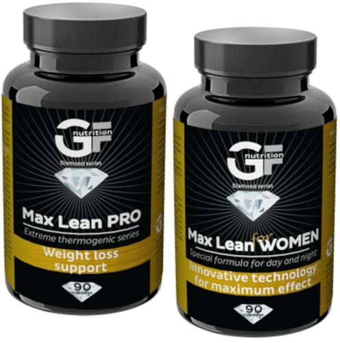 GF nutrition Max Lean PRO + Max Lean Women - 90 capsules - Fat burner - Main image