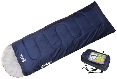Royokamp Quest hiking sleeping bag, dark blue - Sleeping Bag - Main image