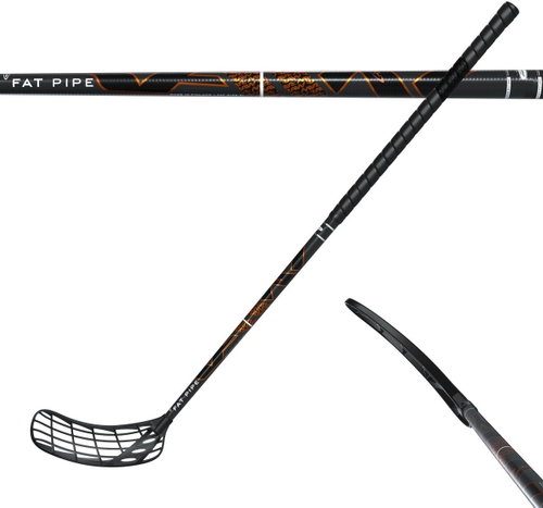 FAT PIPE RAW CONCEPT 27 OVAL PWR, 104 cm, L - Floorball Stick - Main image