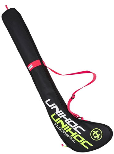 Unihoc Crimson Line kid 70-75cm black - Floorball Bag - Main image