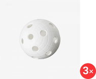 Unihoc Ball Crater white 3 pcs - Floorball Ball