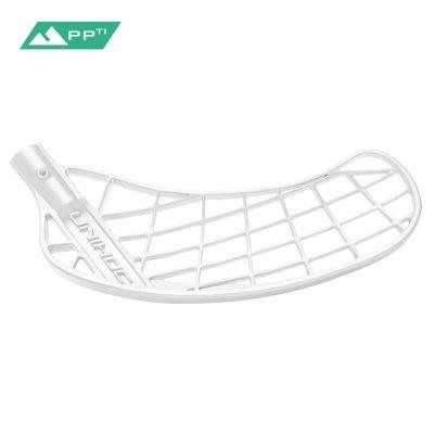 Unihoc Player Titan White hard left - Floorball Blade - Main image
