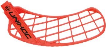 Unihoc Sonic Medium Neon Red left - Floorball Blade - Main image