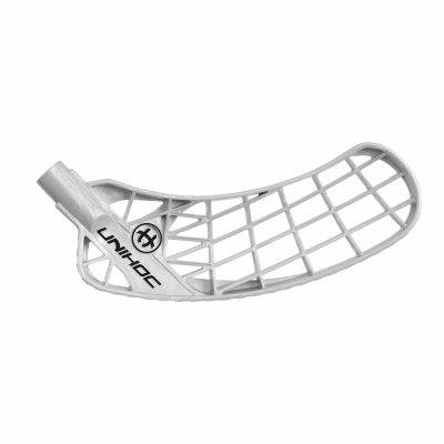 Unihoc ICONIC Medium Silver right - Floorball Blade - Main image