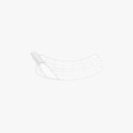 Zone HYPER Air Soft Feel Ice White medium left - Floorball Blade