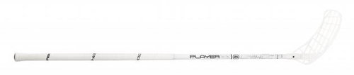 Unihoc Player 26 X-Long white/silver 110 cm R-23 - Floorball Stick - Main image