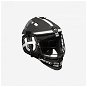 Goalie Mask Unihoc Shield black/white - Floorball mask