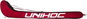 Unihoc Classic junior 80-87 cm red - Florbalový vak