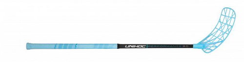 Unihoc Evolite Performance 30 ice blue 87 cm L-24 - Floorball Stick - Main image