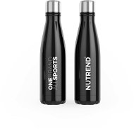 Nutrend stainless steel 750 ml Black - Sport Water Bottle