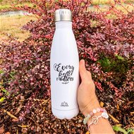 YOGGYS - ECO-LÁHEV PURE white 500 ml - Sport Water Bottle