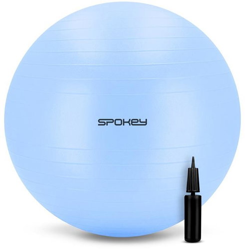 Spokey Fitball Gymnastický míč, 65 cm, modrý Fő fotó Spokey Fitball Gymnastický míč, 65 cm, modrý - Fitness labda - Fő fotó