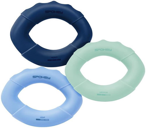Spokey Hand Power Set set of 3 strengthening rings Main image Spokey Hand Power Set set of 3 strengthening rings - Exercise Wheel - Main image
