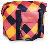 Spokey SAN REMO Thermo táska, rózsaszín-kék-sárga, 52 x 20 x 40 cm - Hűtőtáska