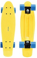 Spokey FISH with illuminated LED wheels, yellow - Penny Board