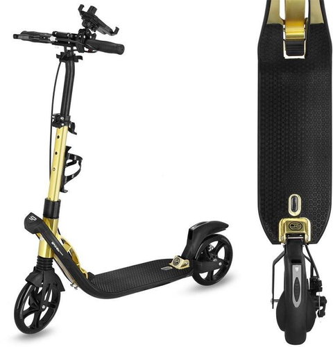 Spokey TARANIS PLUS, 200 mm, gold - Scooter - Main image