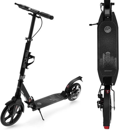 Spokey ARTIFACT, 200 mm, black - Scooter - Main image